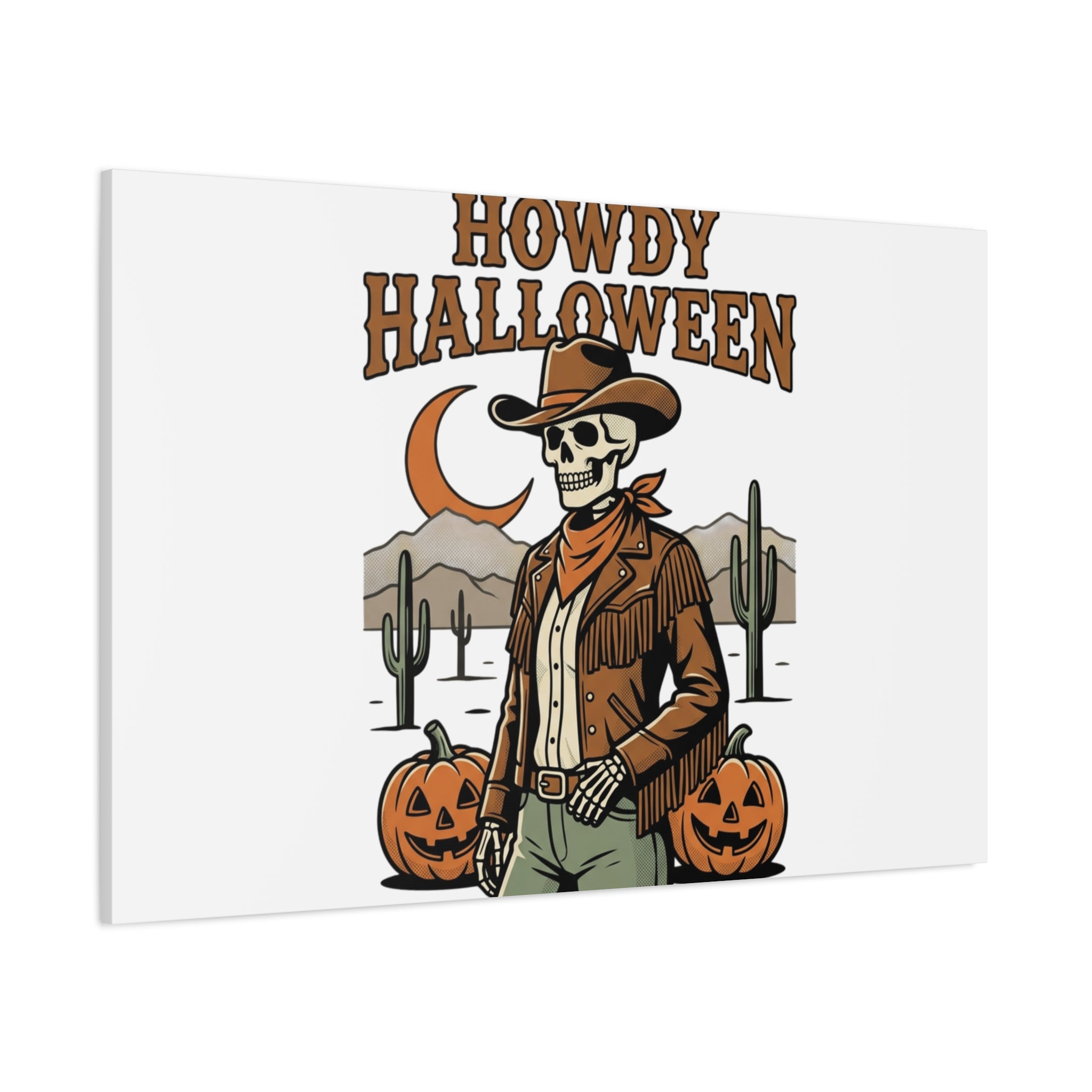 Howdy Halloween Canvas