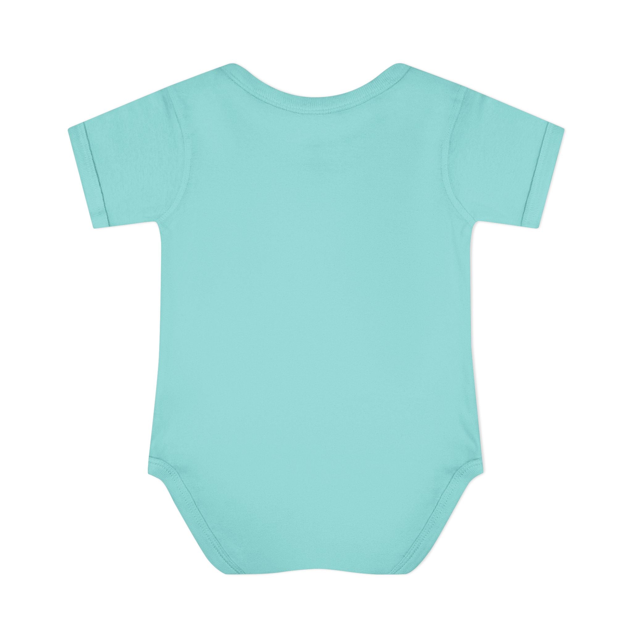 Infant Bodysuit - "Rooted in Faith" Cross Baby Onesie (Religious Newborn Gift)