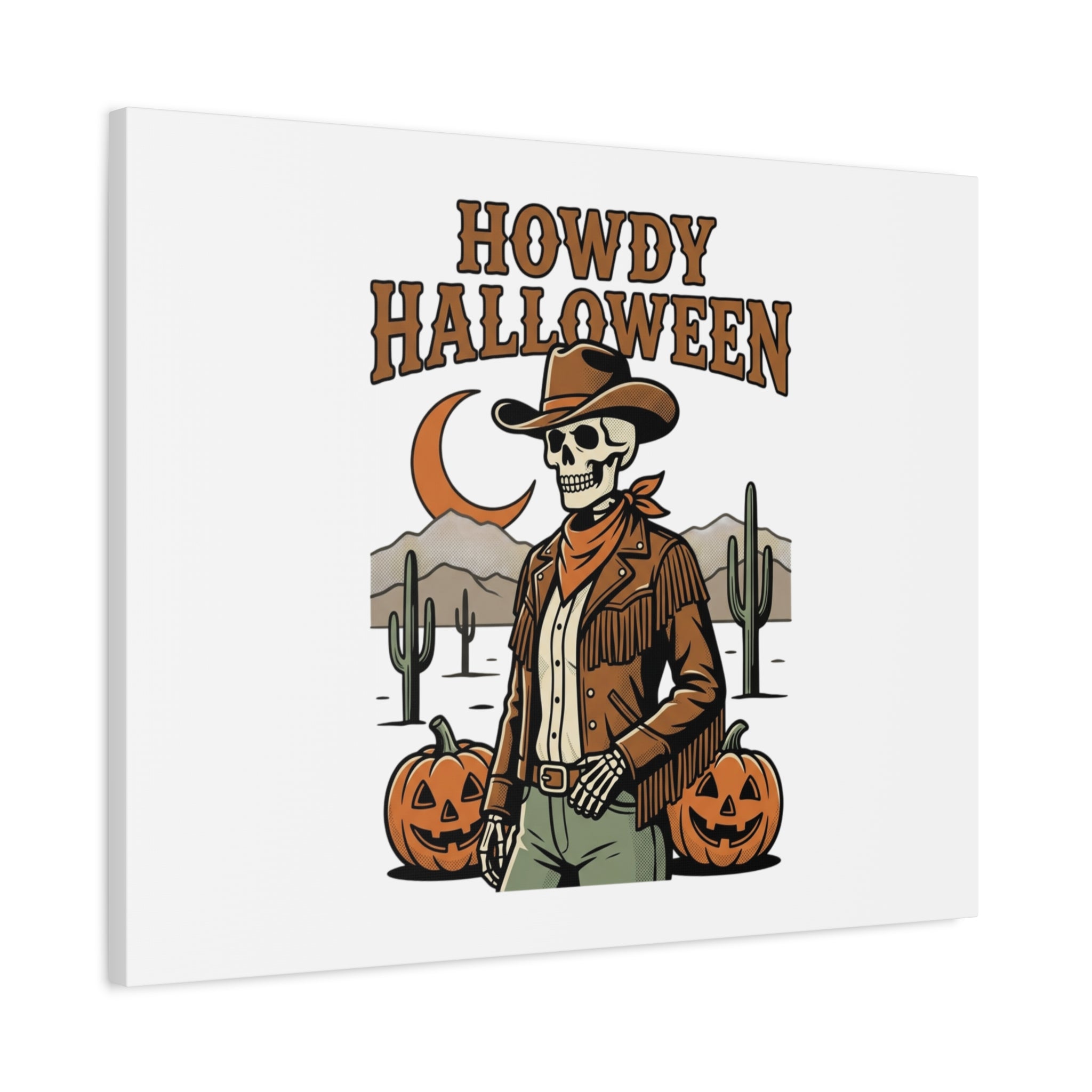 Howdy Halloween Canvas