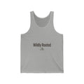 Wildly Rooted Tank Top — Minimal Outdoor Camping Graphic
