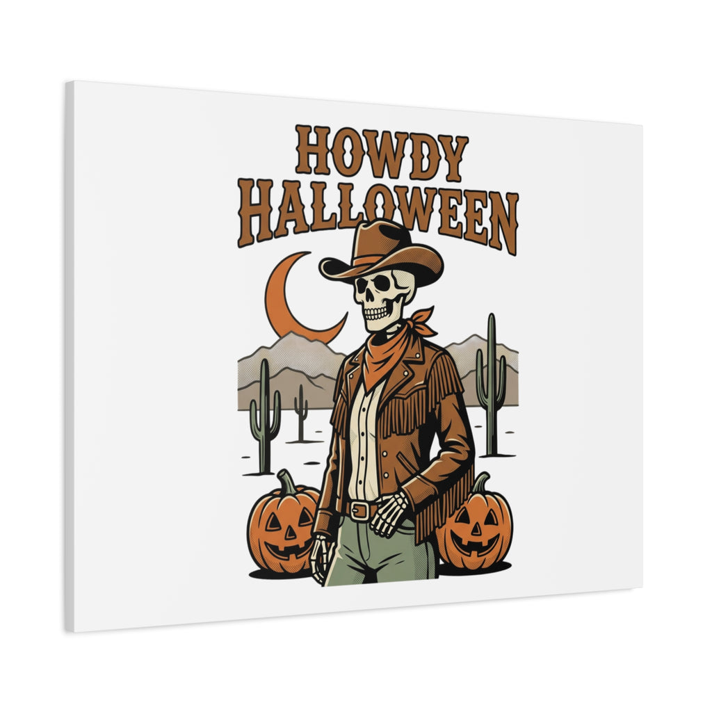 Howdy Halloween Canvas