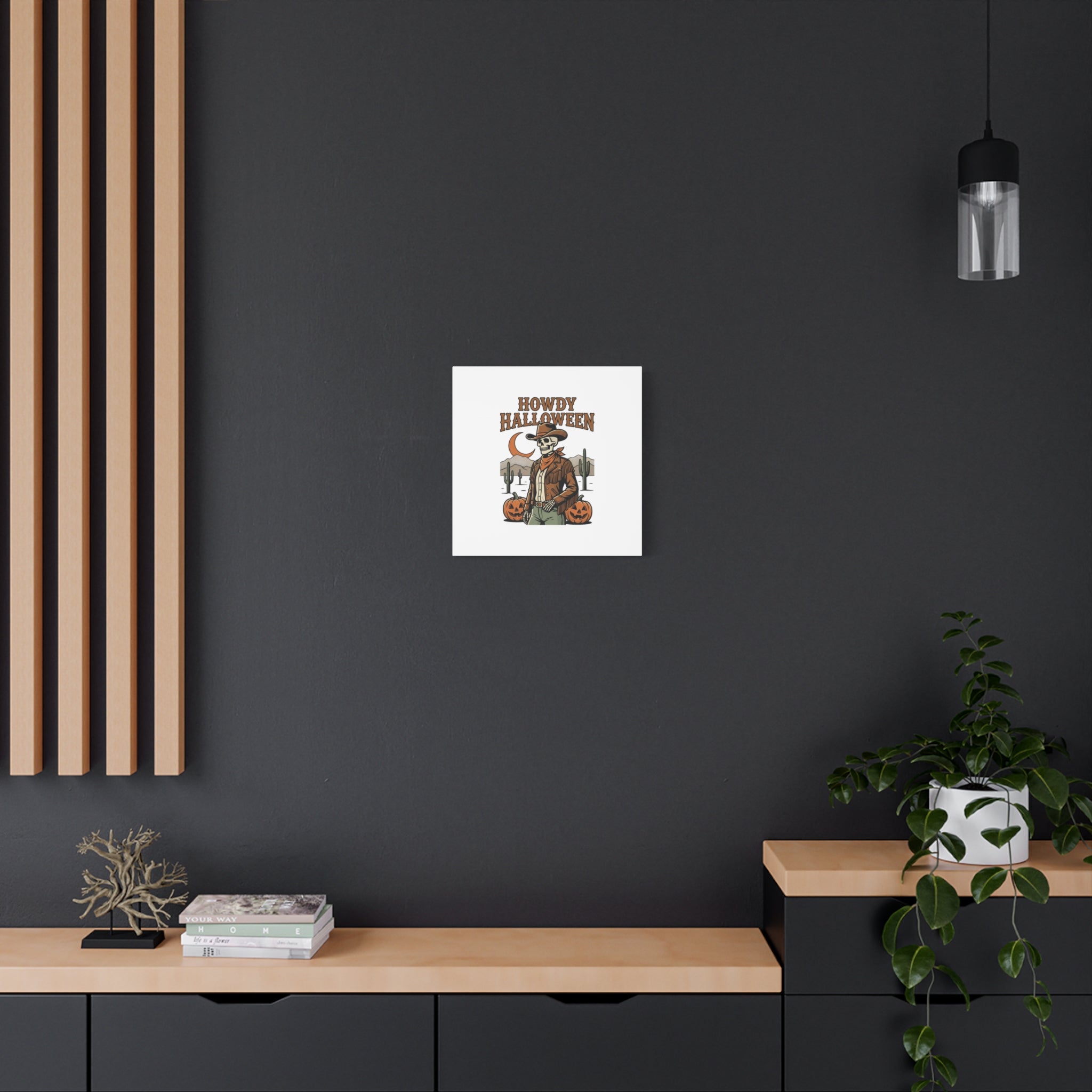 Howdy Halloween Canvas