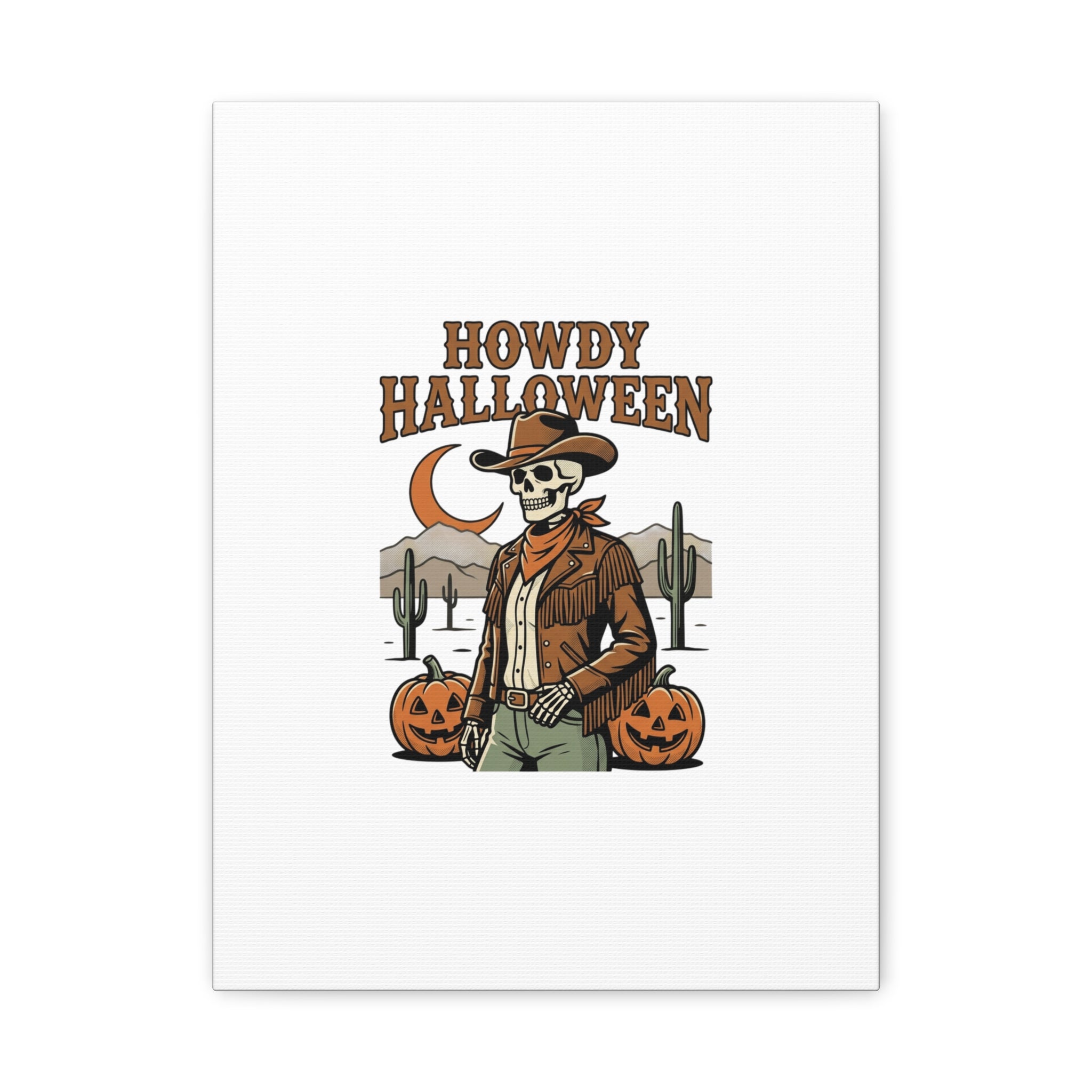 Howdy Halloween Canvas