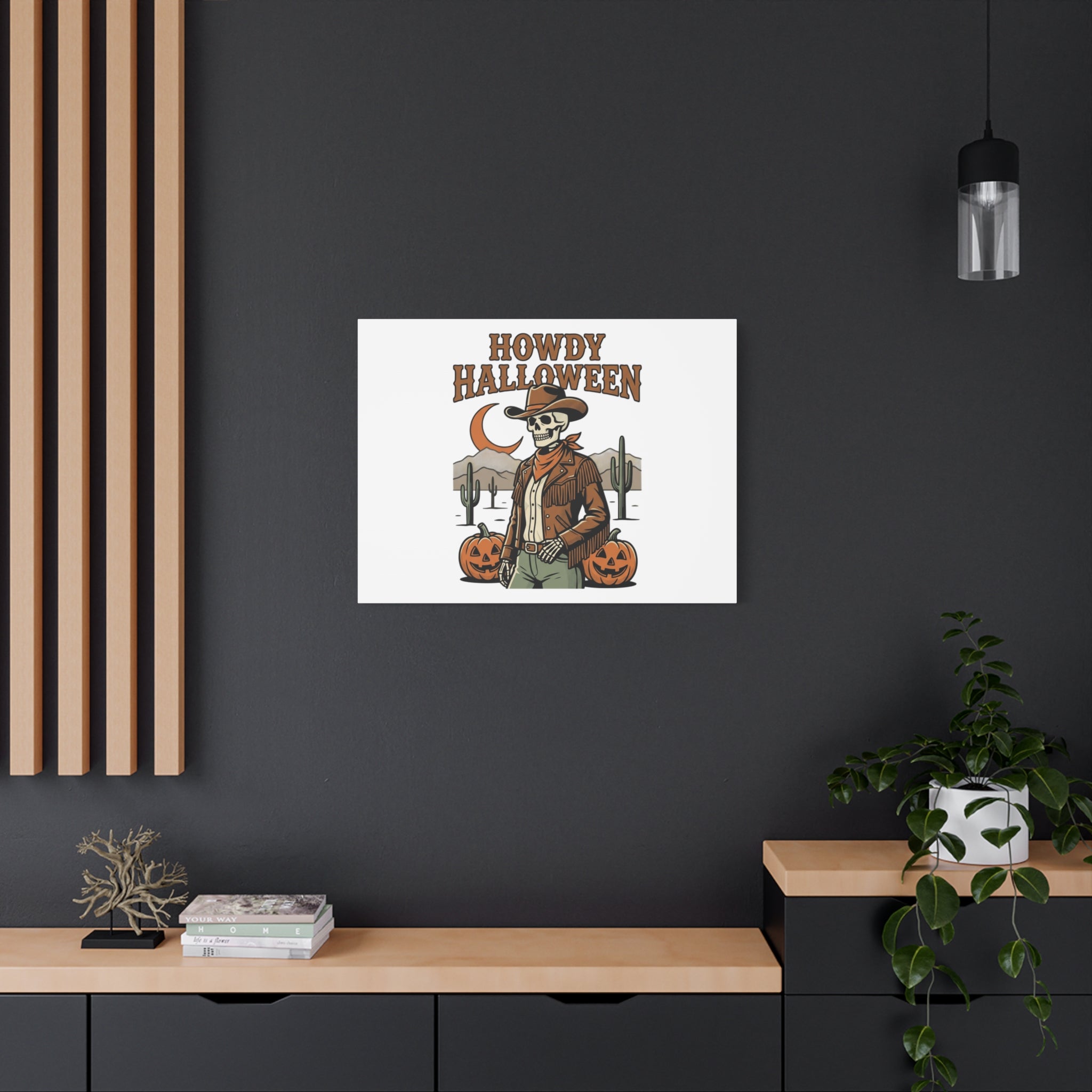 Howdy Halloween Canvas