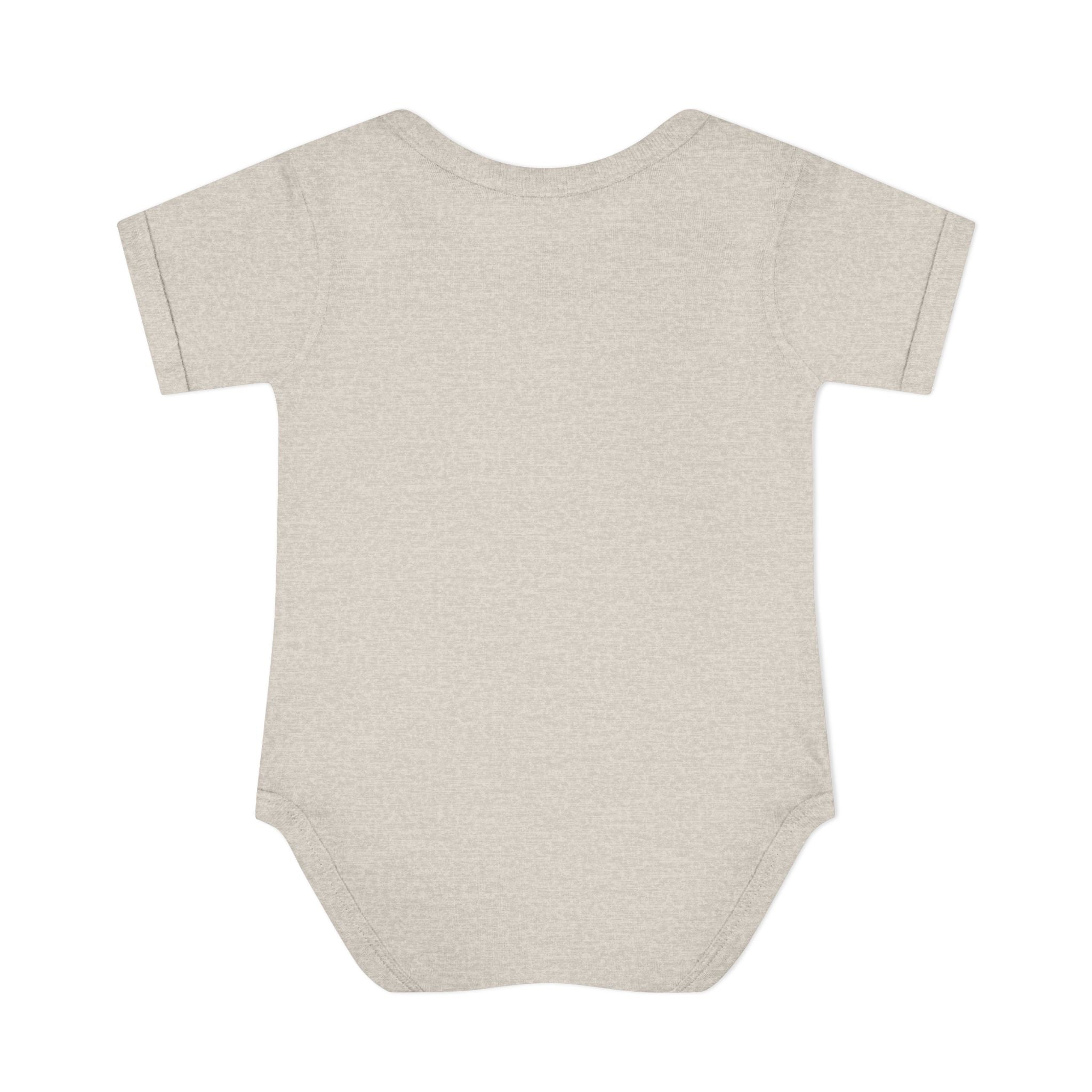 Infant Bodysuit - "Rooted in Faith" Cross Baby Onesie (Religious Newborn Gift)