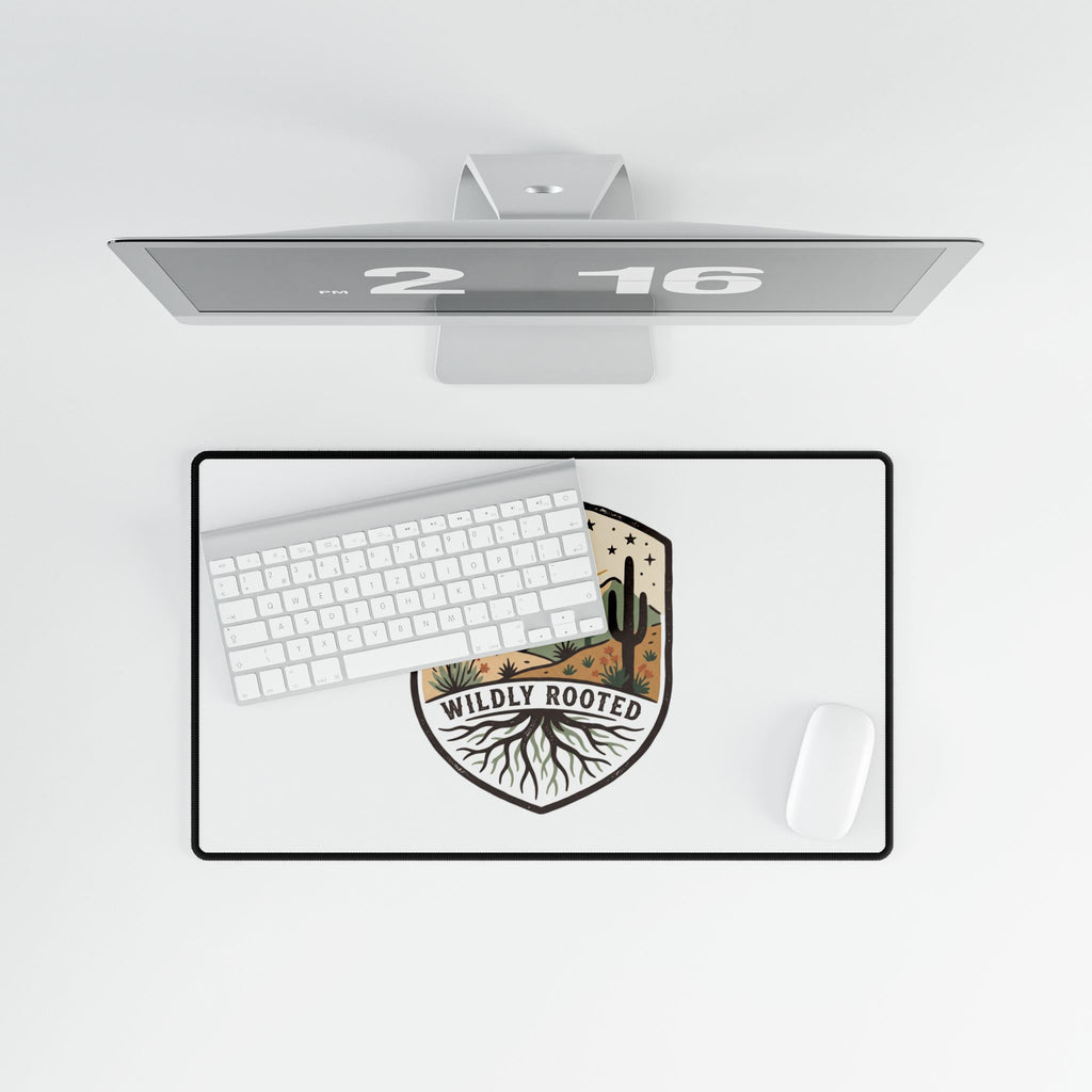 Wildly Rooted Desert Desk Mat – Scenic Cactus Mouse Pad