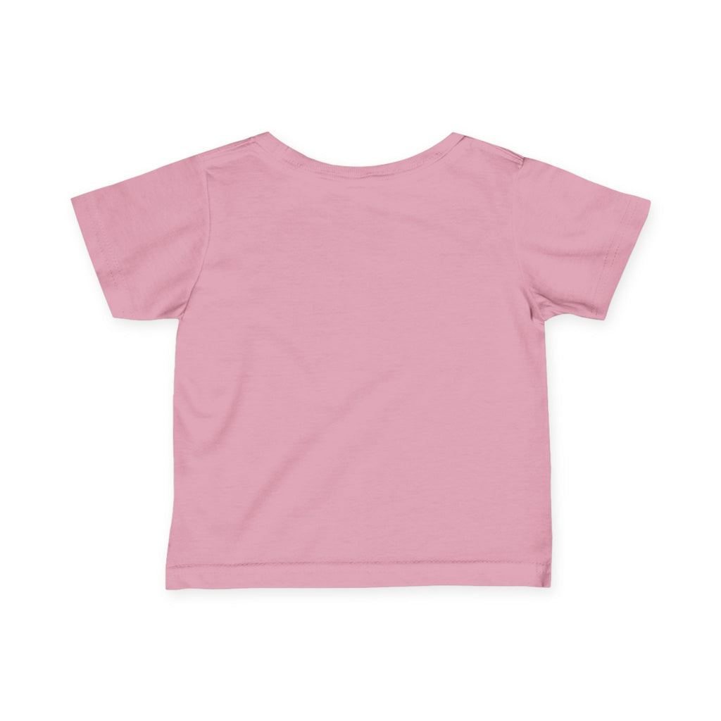 Infant Tee — "God Bless This Land" Mountain Cross Baby Shirt