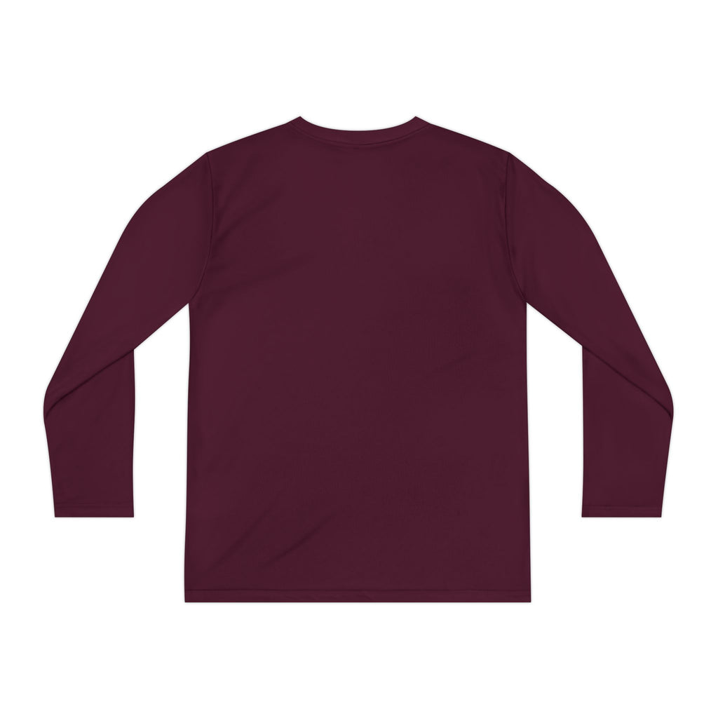 Youth Long Sleeve Tee — "Freedom Was Never Free" Patriotic Flag Design