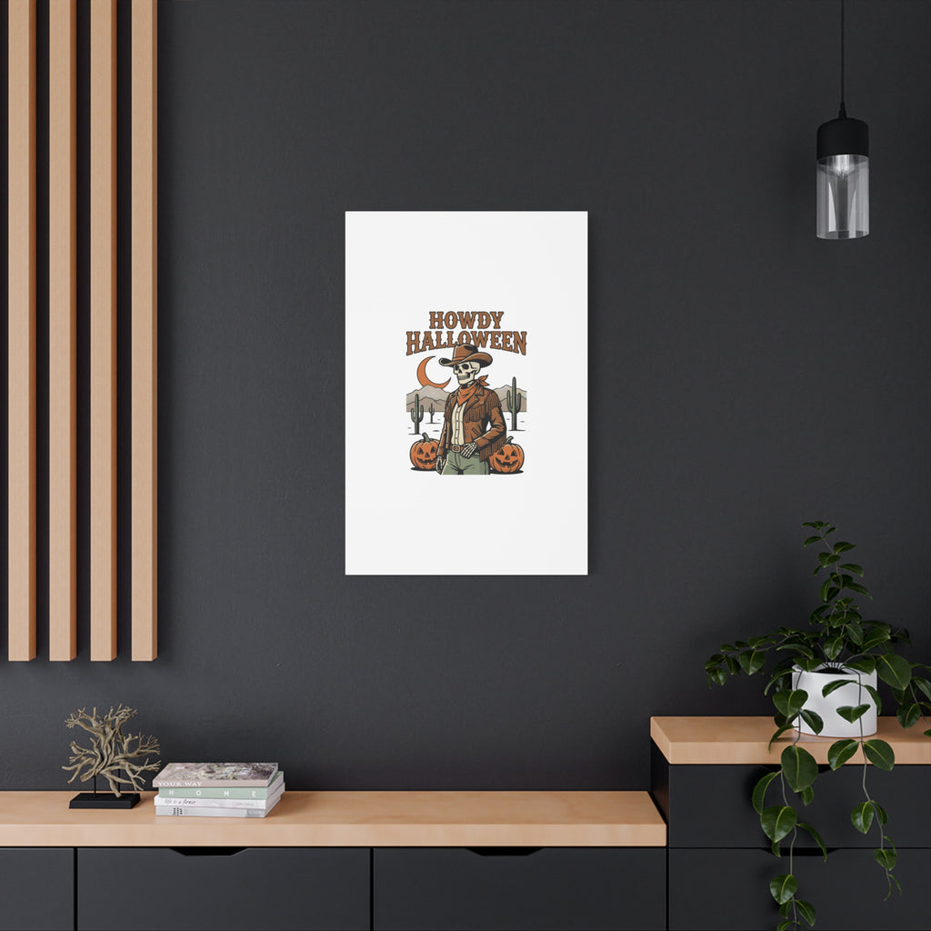 Howdy Halloween Canvas