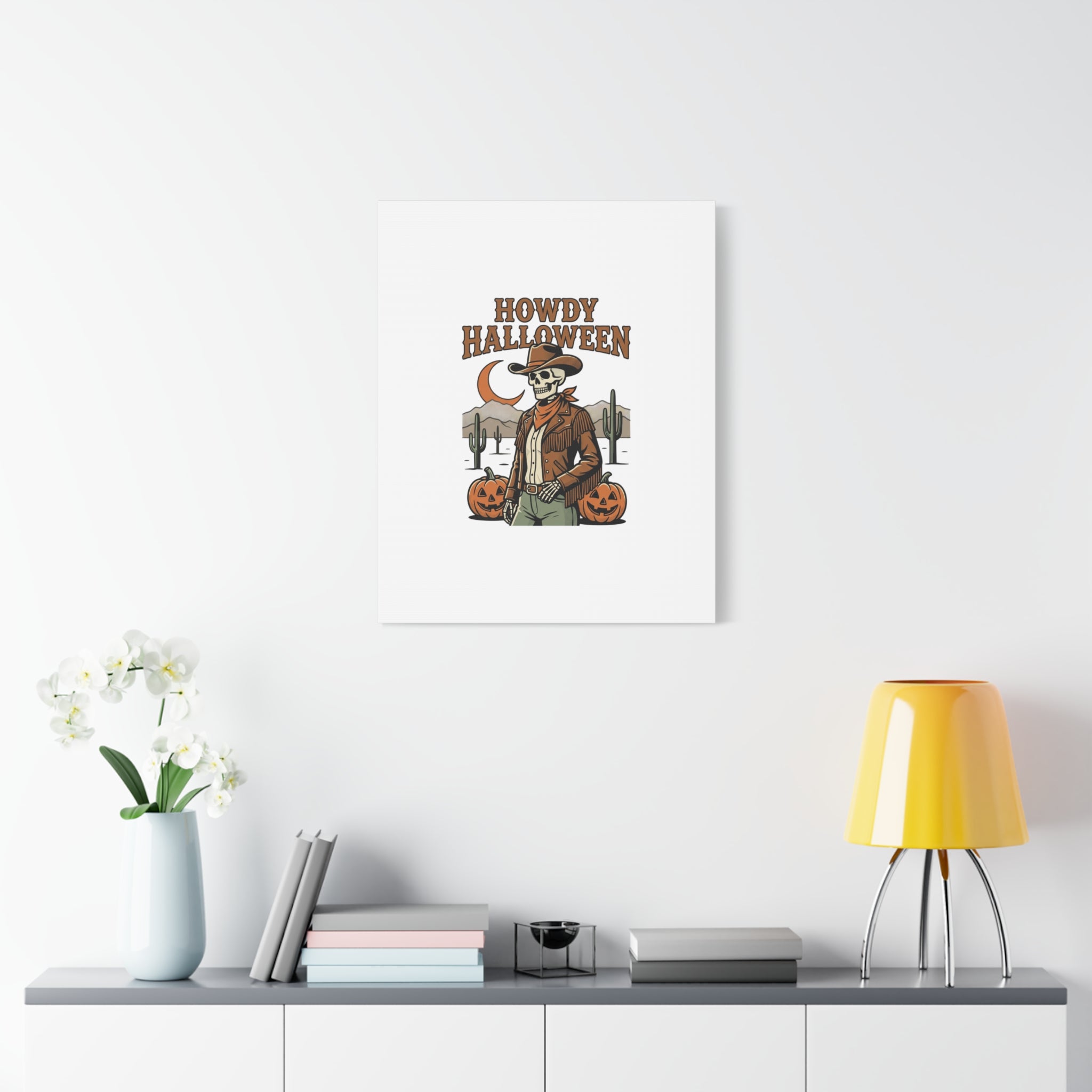 Howdy Halloween Canvas