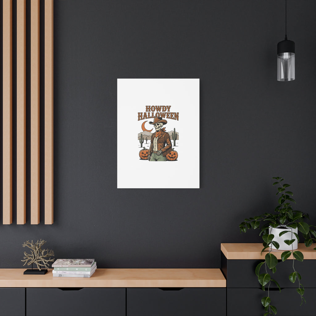 Howdy Halloween Canvas