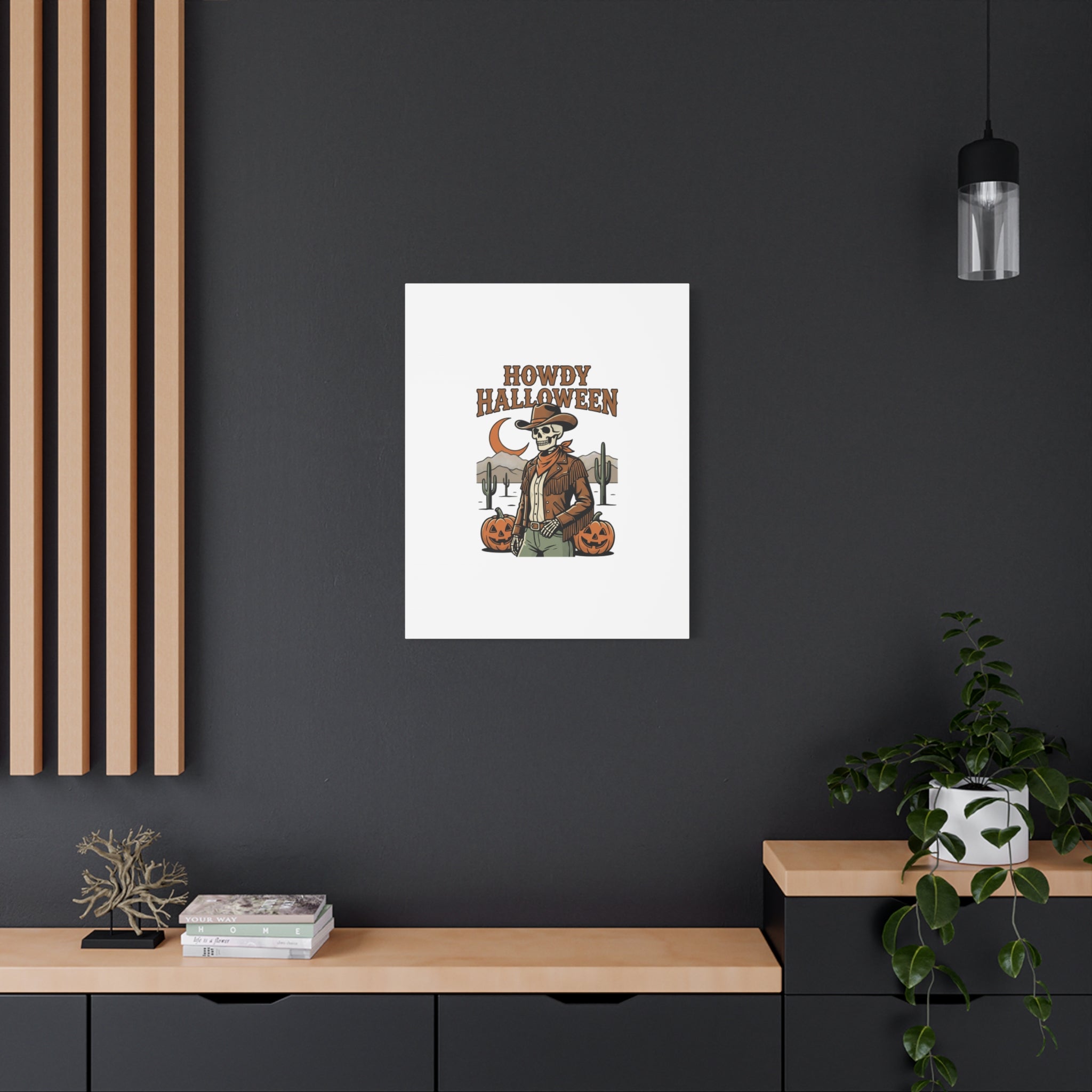 Howdy Halloween Canvas