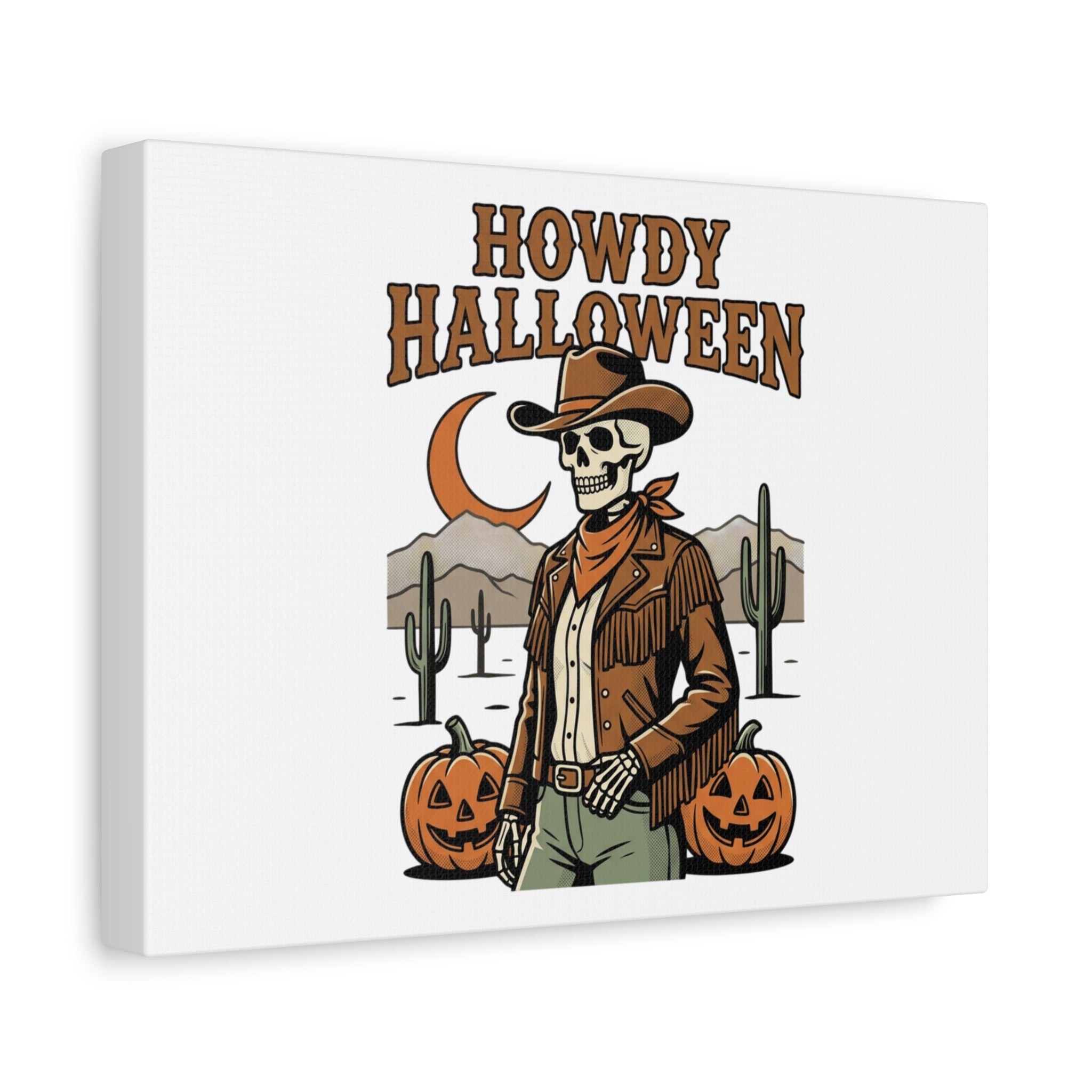 Howdy Halloween Canvas