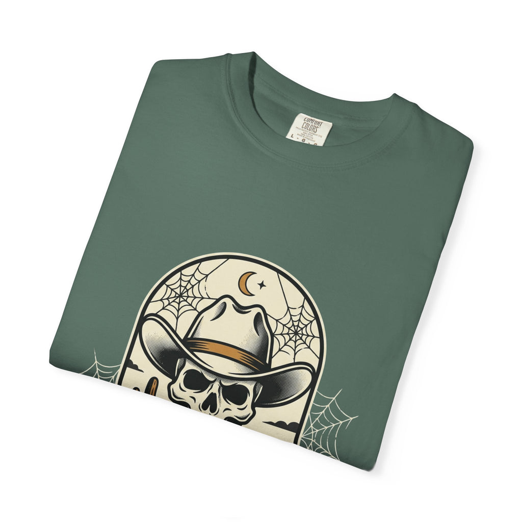 Skull Cowboy T-Shirt — Wildly Haunted Western Graphic Tee