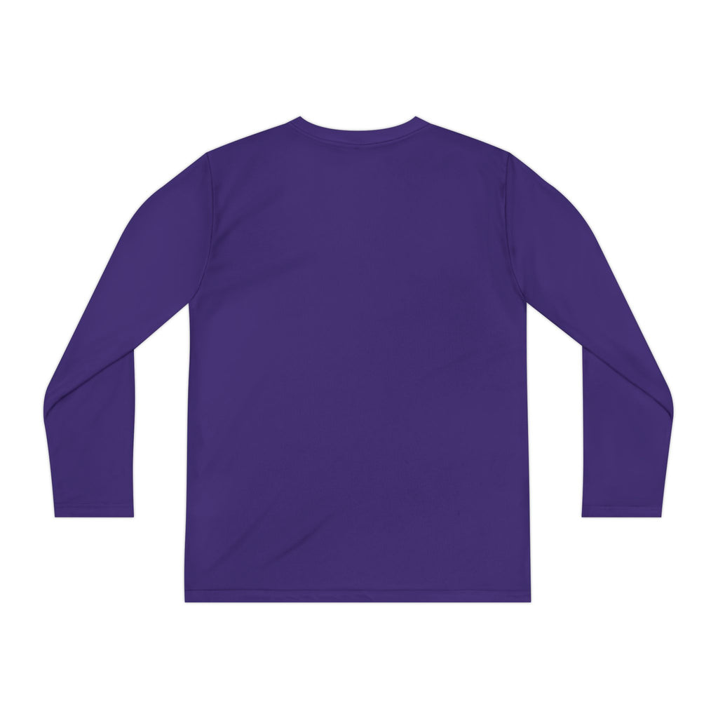 Rooted & Ready Youth Long Sleeve Tee - Stacked Books Graphic for Young Readers, Back-to-School Gift