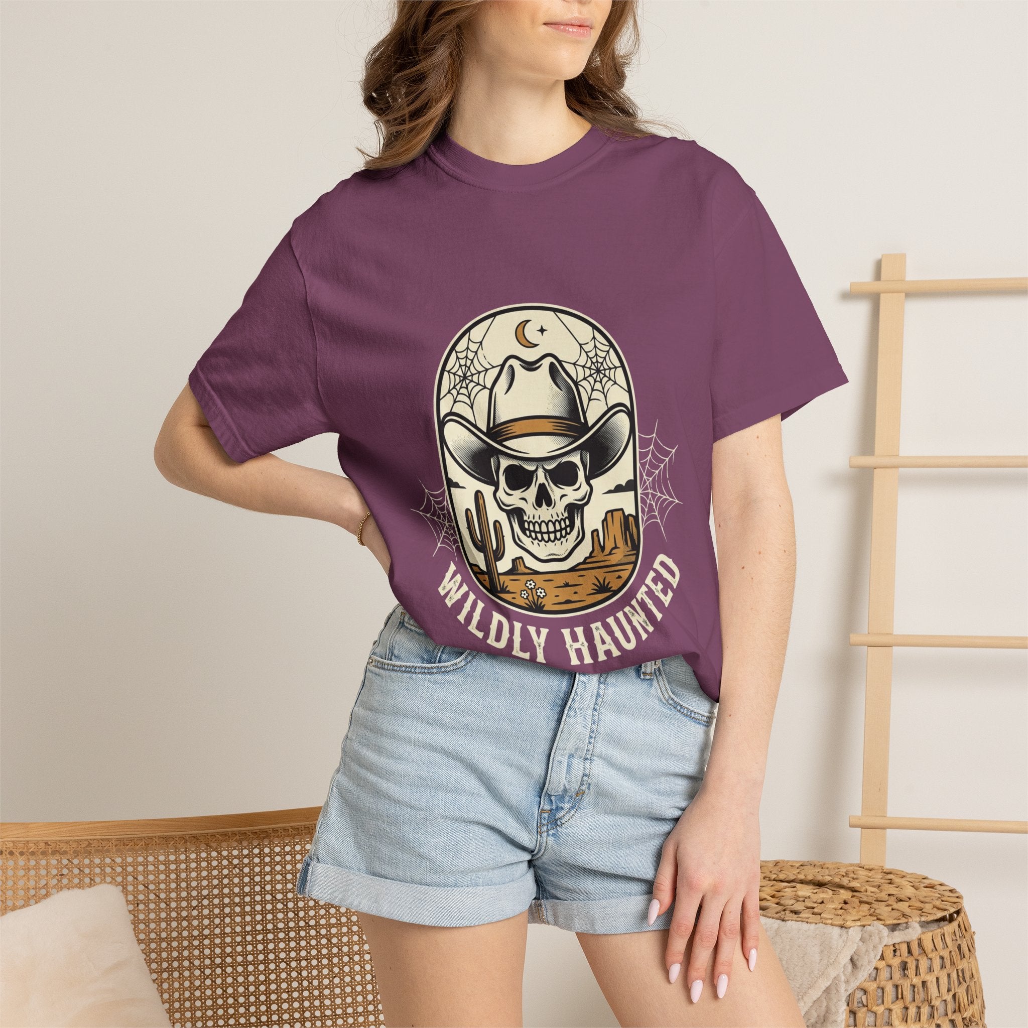 Skull Cowboy T-Shirt — Wildly Haunted Western Graphic Tee