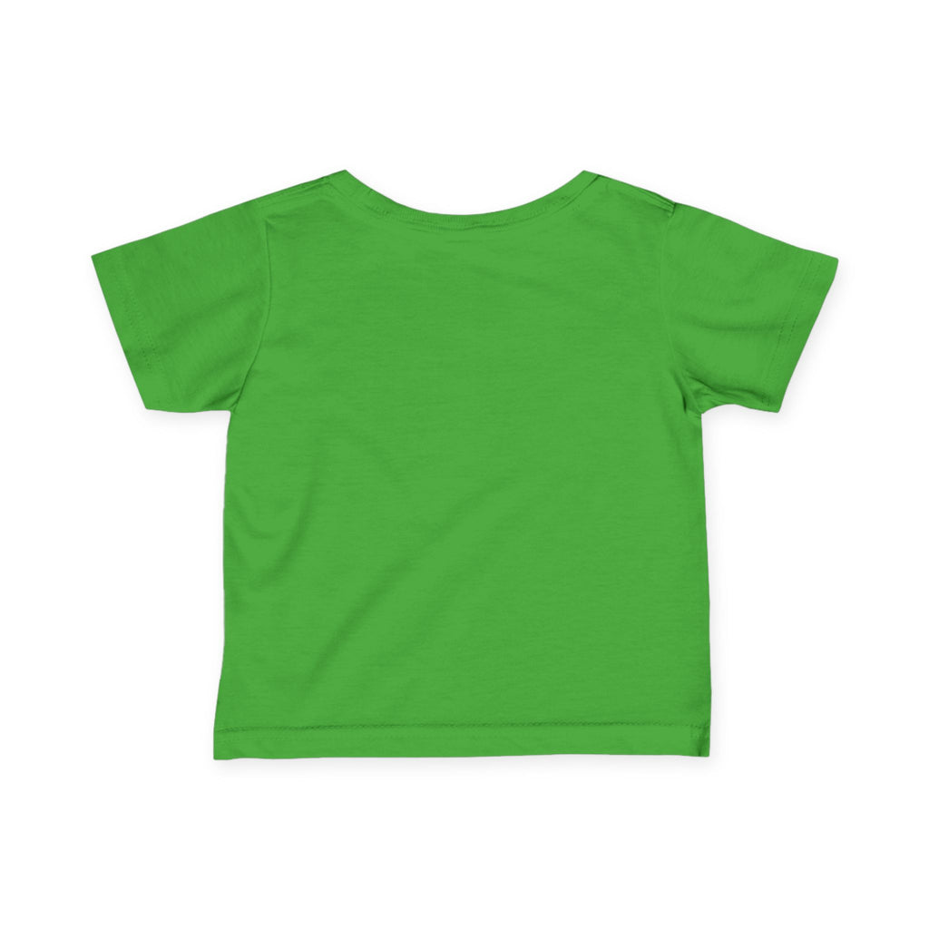 Infant Tee — "God Bless This Land" Mountain Cross Baby Shirt
