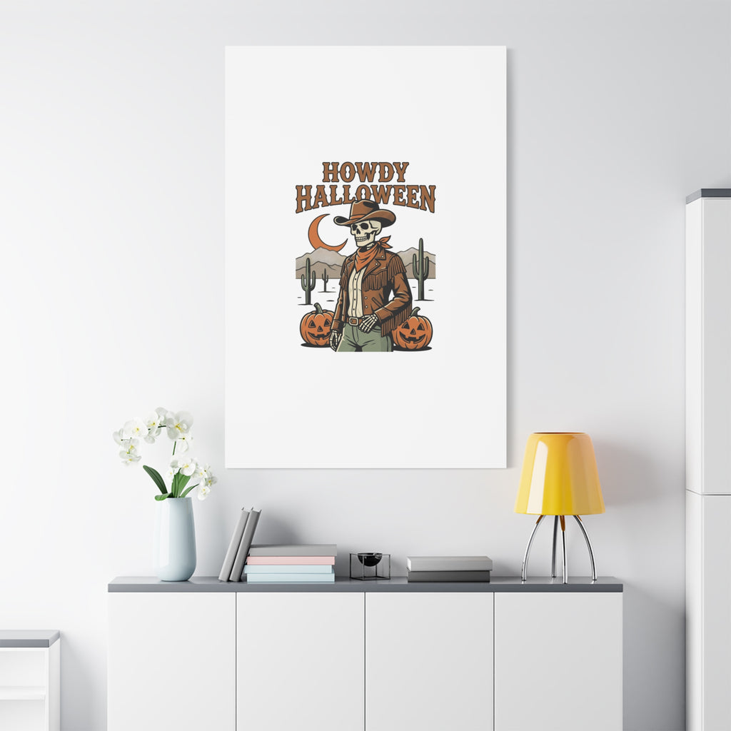 Howdy Halloween Canvas