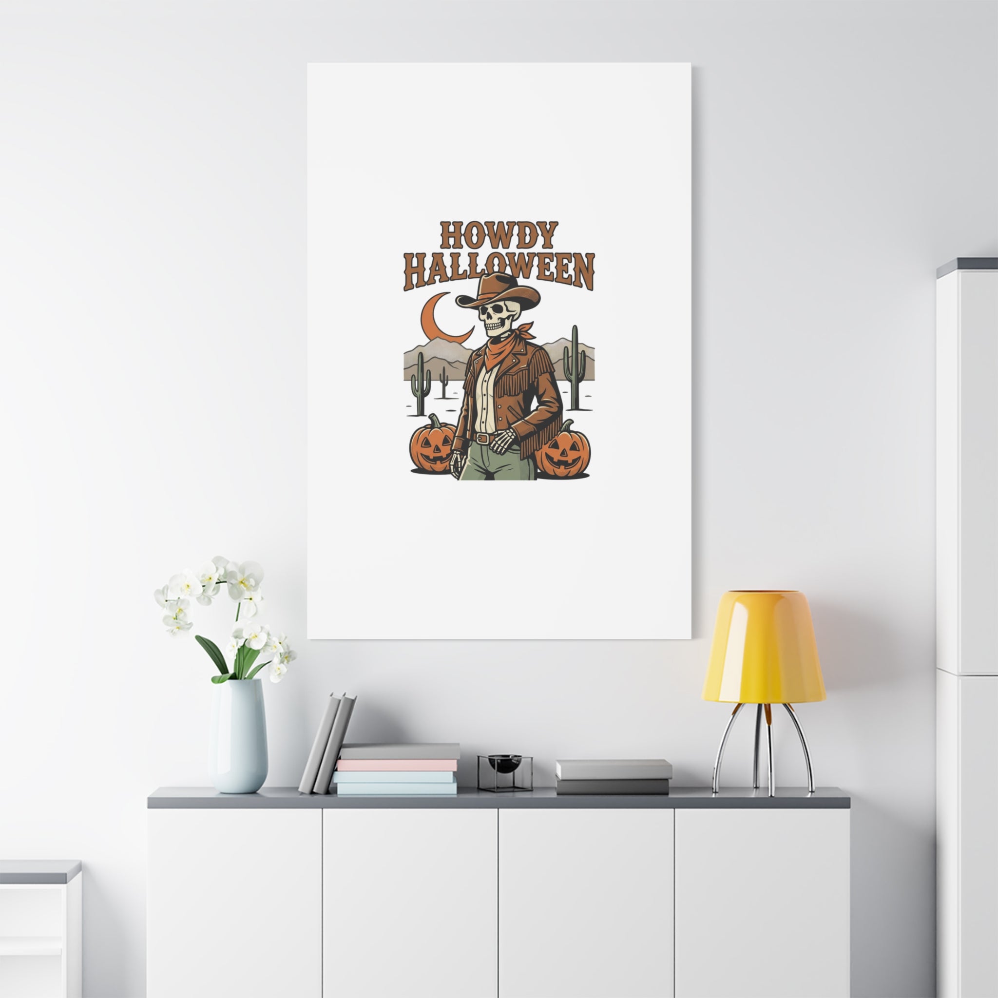 Howdy Halloween Canvas