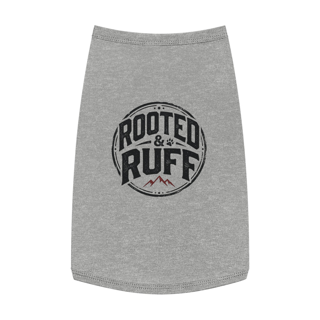 Rooftop Ruff Pet Tank Top - Mountain Logo Dog Shirt