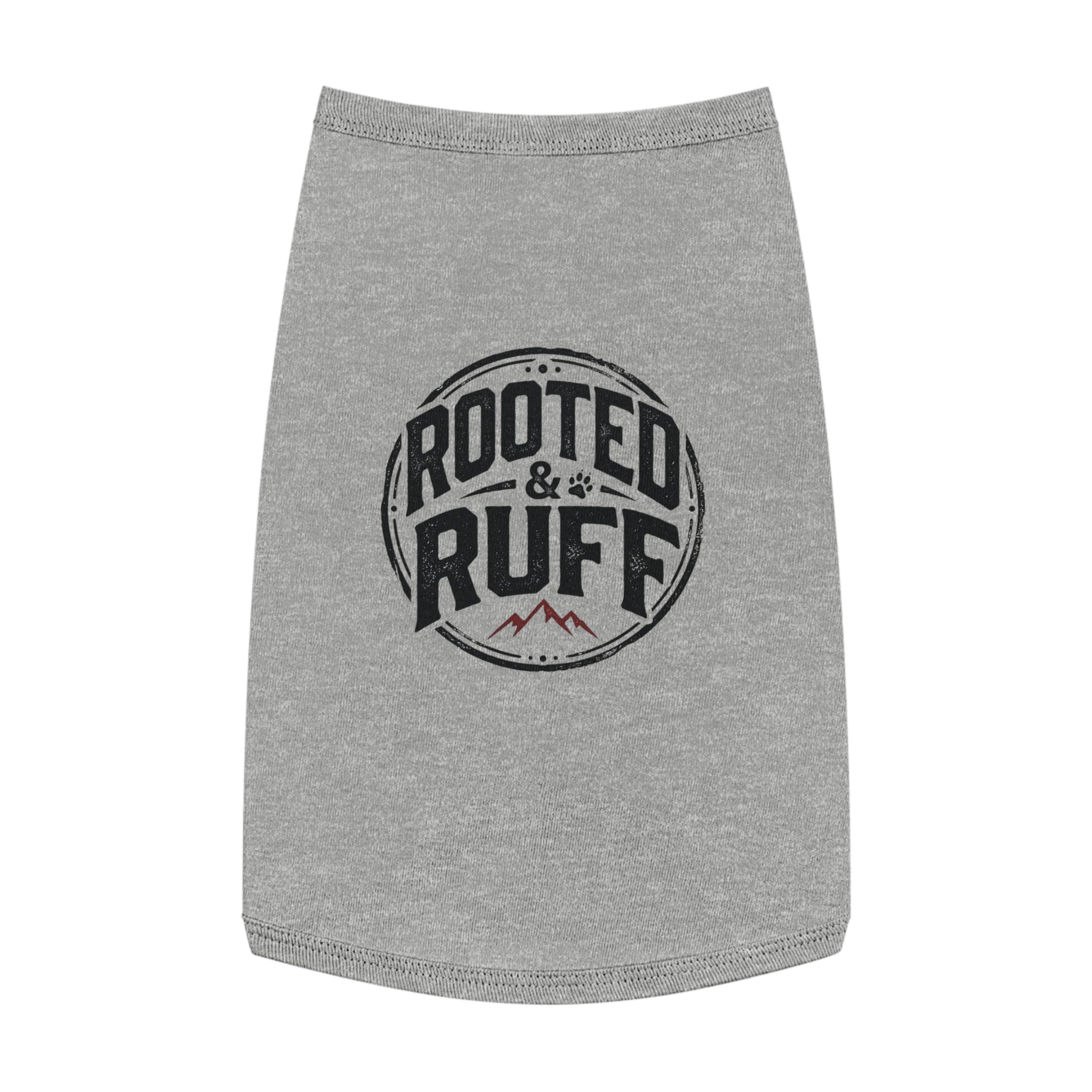 Rooftop Ruff Pet Tank Top - Mountain Logo Dog Shirt