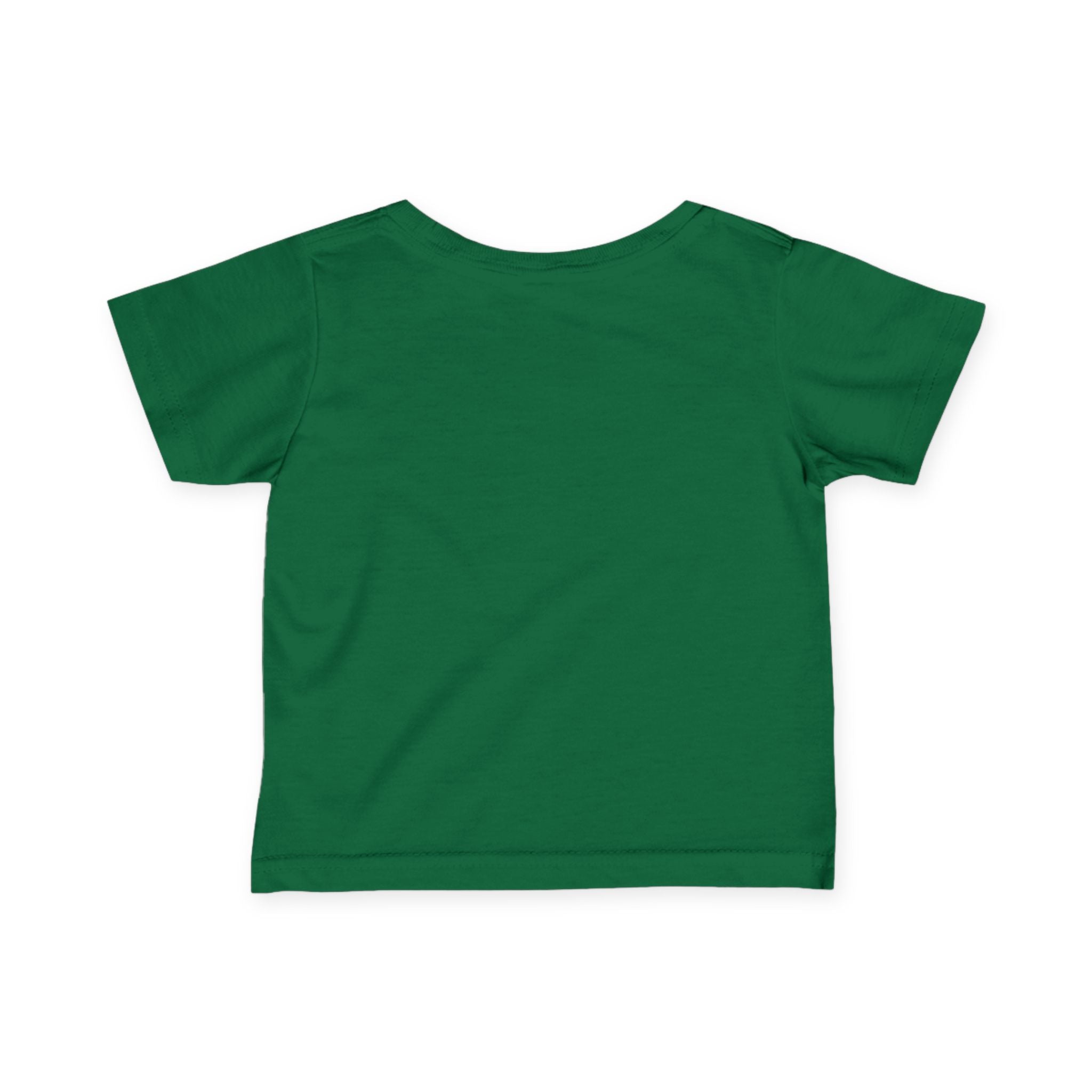 Infant Tee — "God Bless This Land" Mountain Cross Baby Shirt