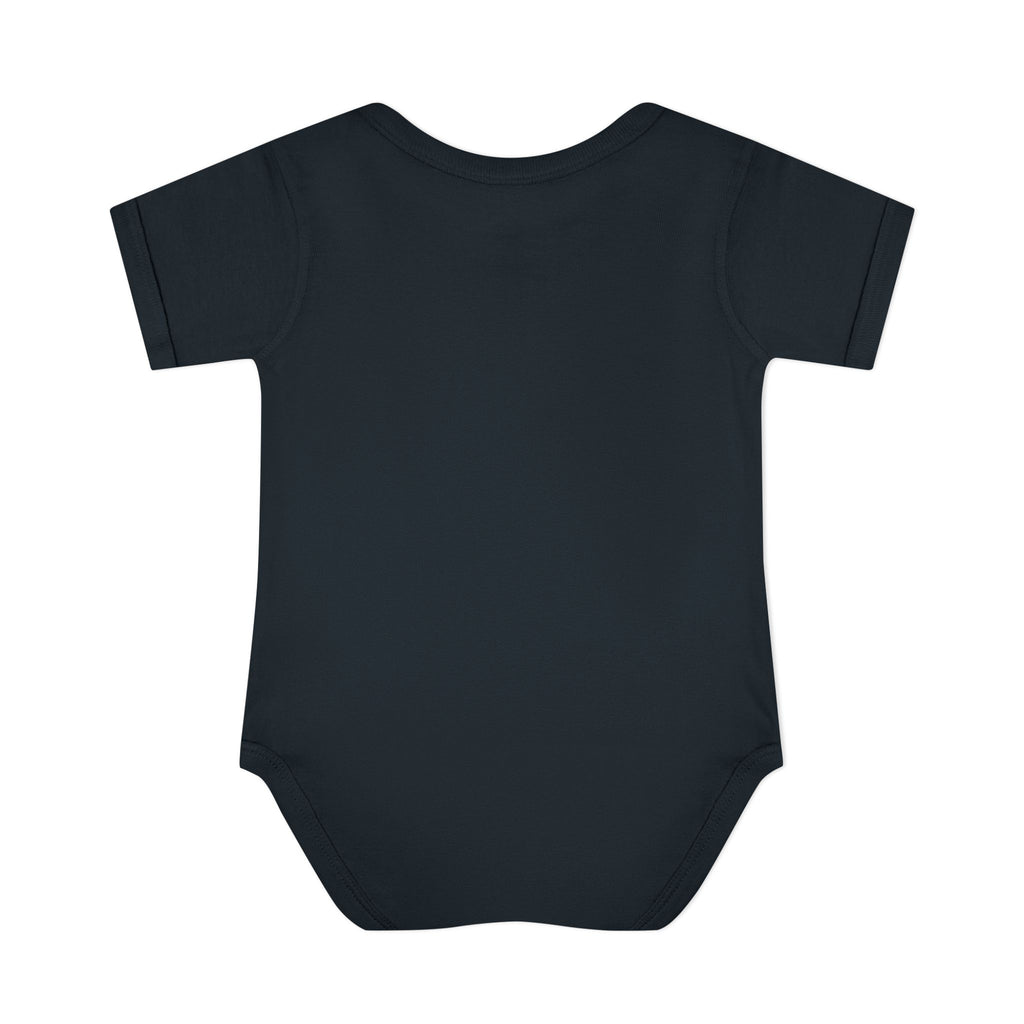 Infant Bodysuit - "Rooted in Faith" Cross Baby Onesie (Religious Newborn Gift)