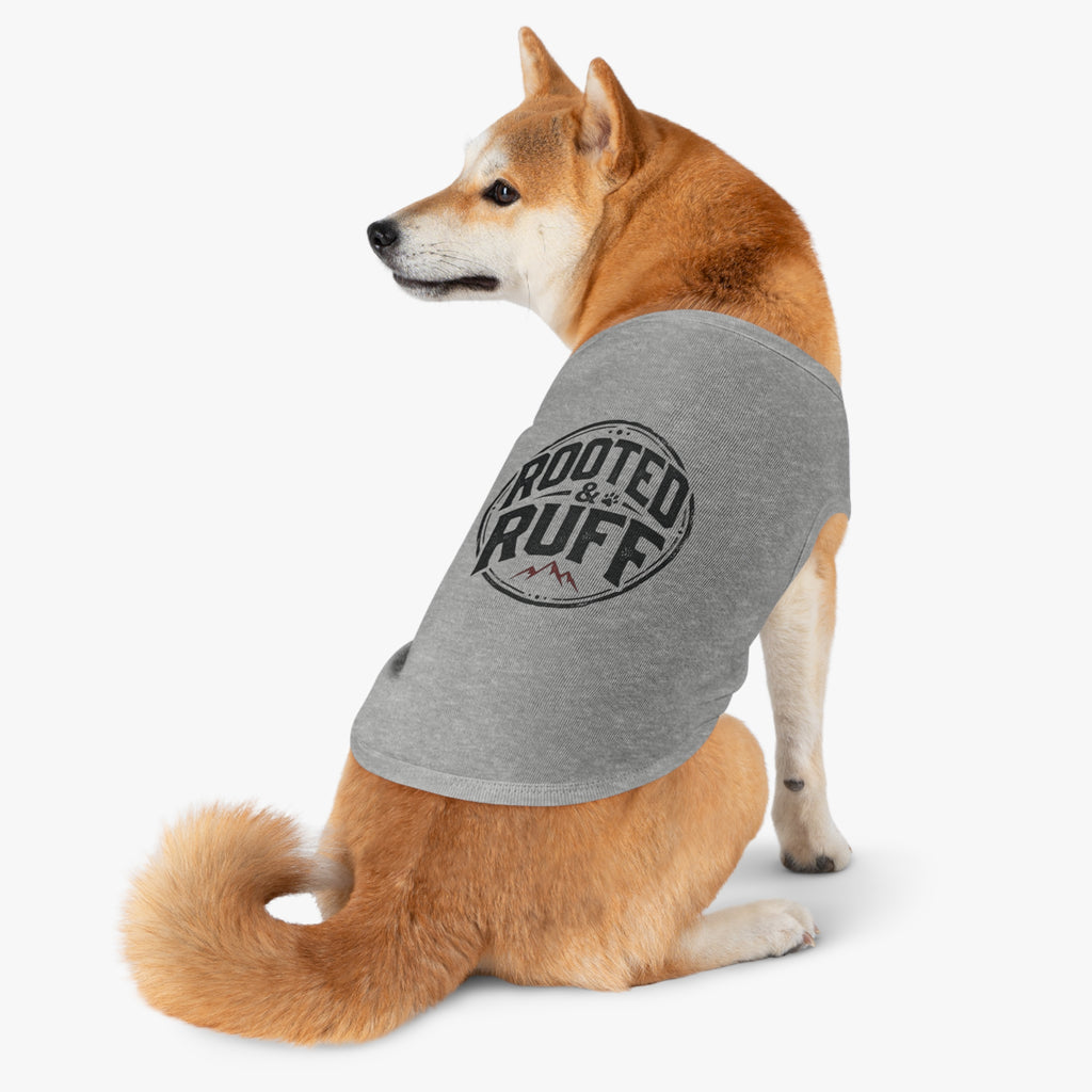 Rooftop Ruff Pet Tank Top - Mountain Logo Dog Shirt