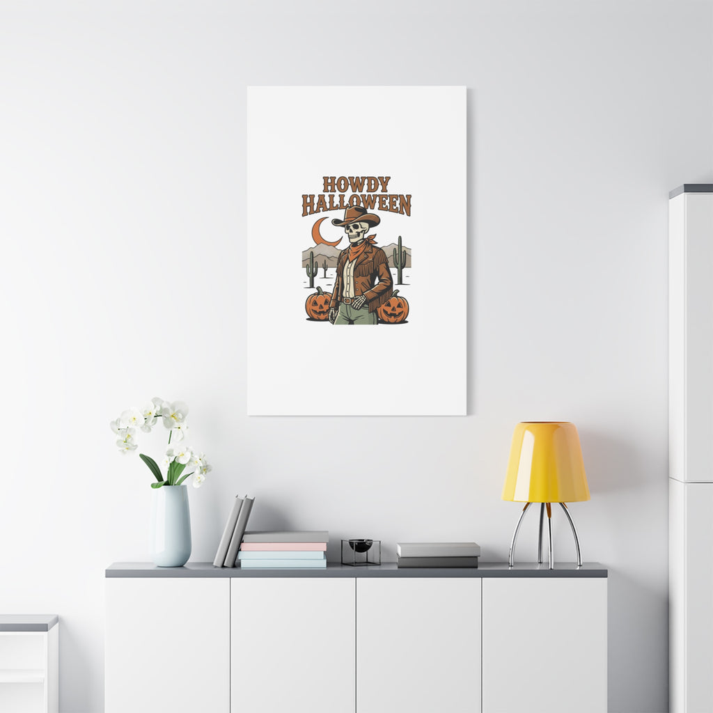 Howdy Halloween Canvas