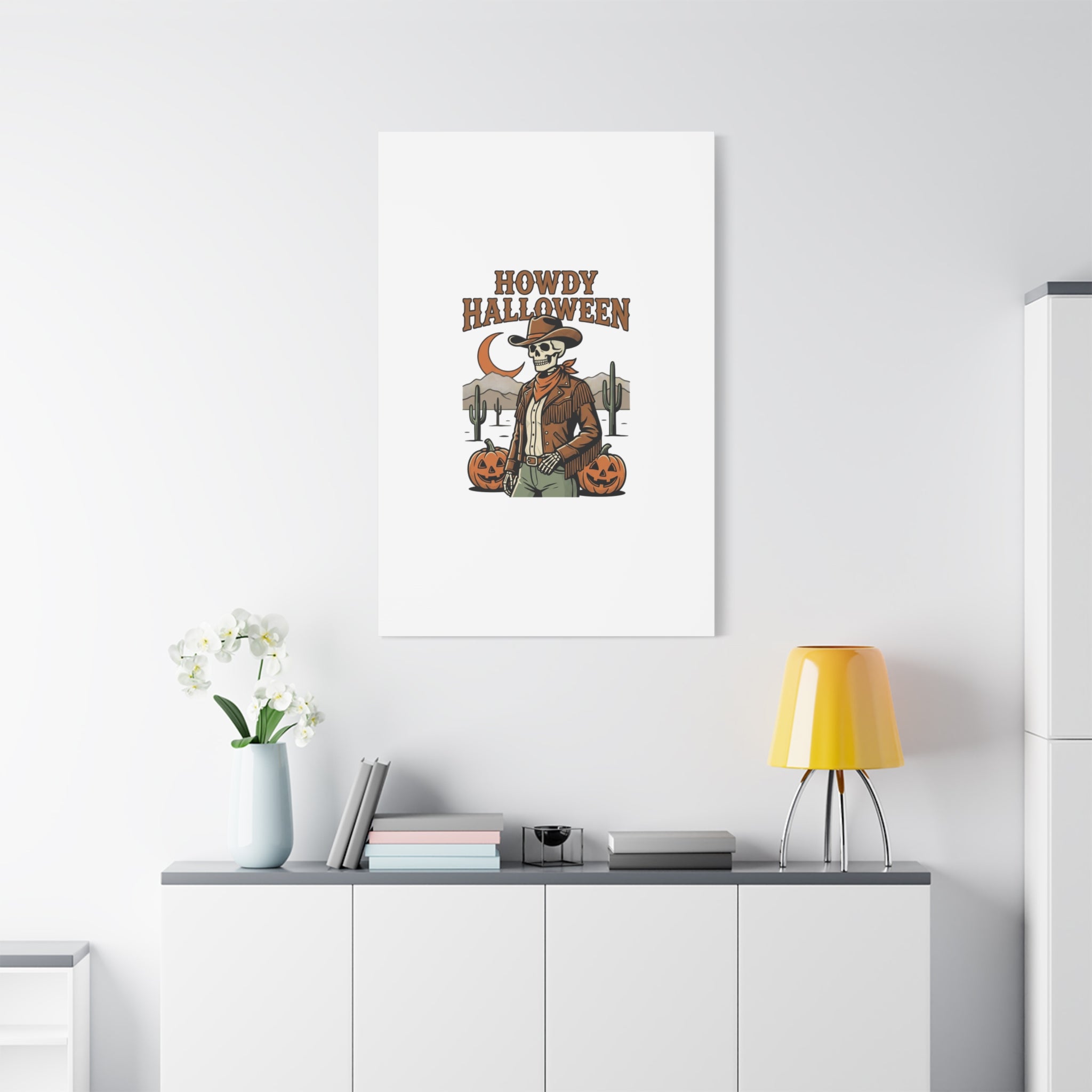 Howdy Halloween Canvas