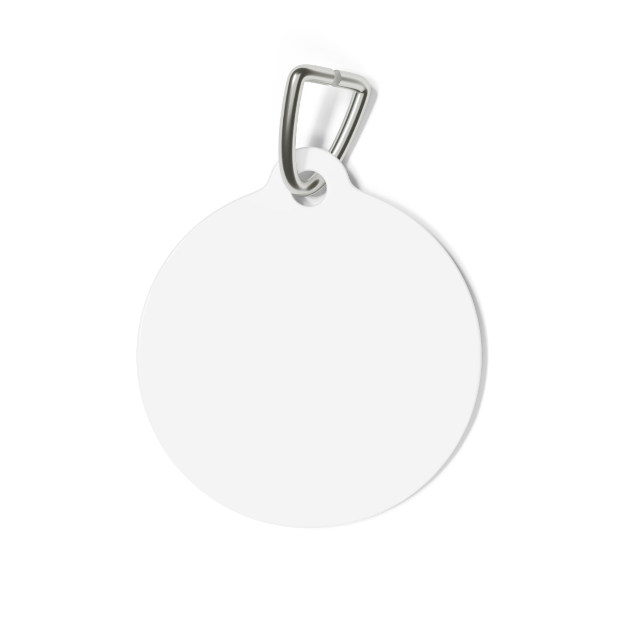 Pet Tag — "Little But Mighty" Colorful Inspirational Dog ID Tag