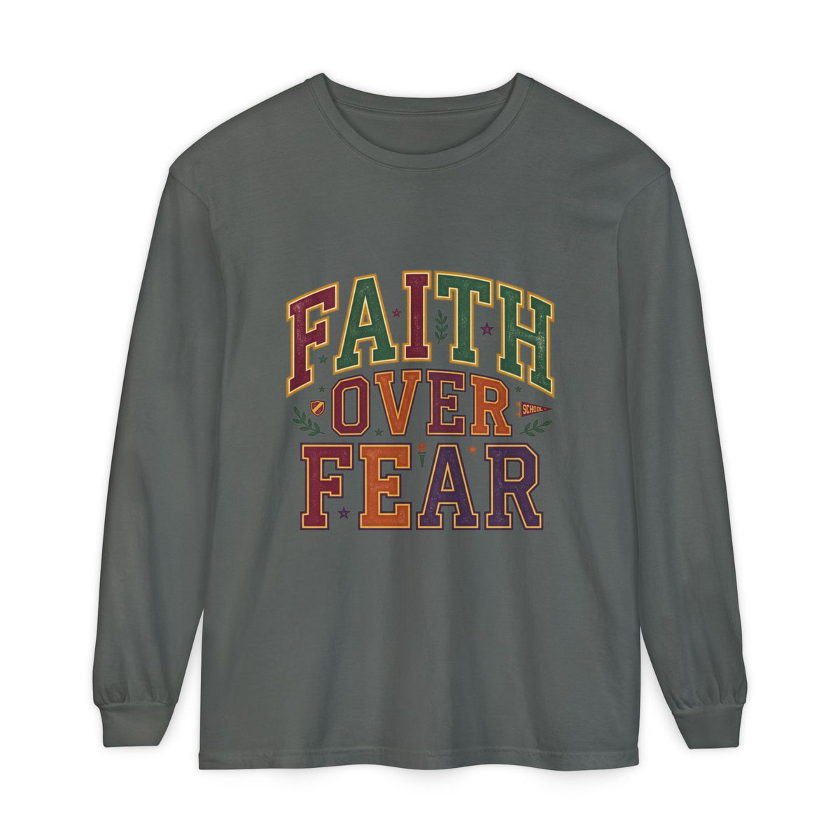 Faith Over Fear Long Sleeve Tee