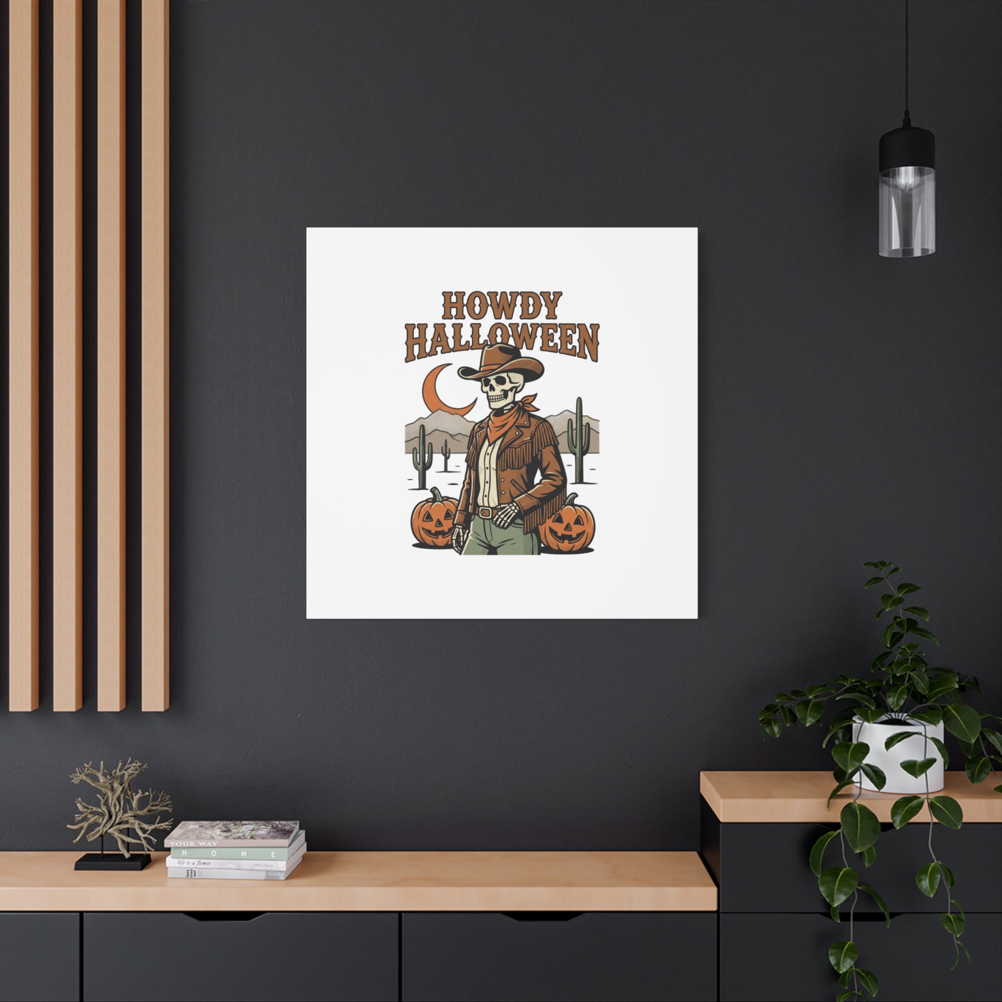 Howdy Halloween Canvas