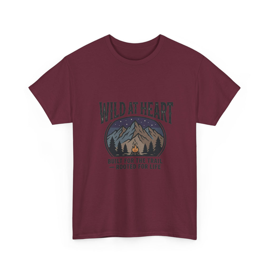 Wild at Heart Mountain T-Shirt — "Built for the Trail, Rooted for Life"