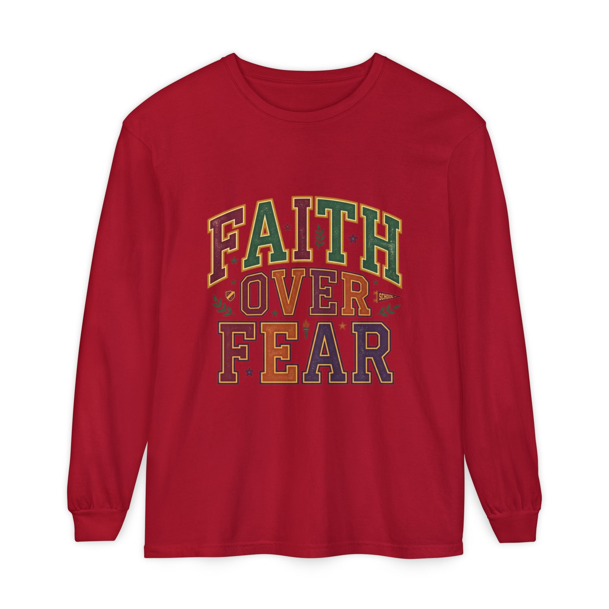 Faith Over Fear Long Sleeve Tee