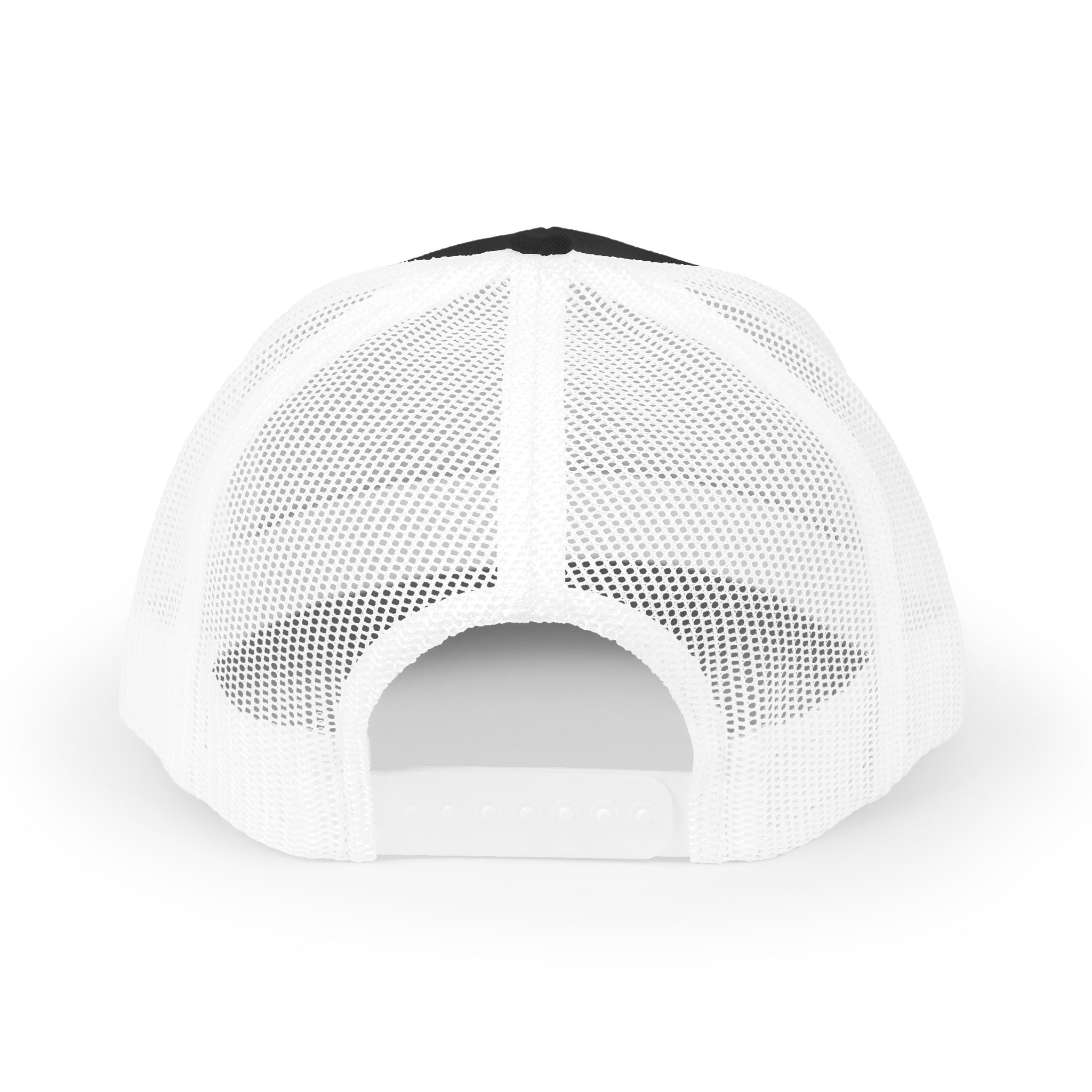 Retro Trucker Hat — Vintage 'WR' Logo Mesh Cap