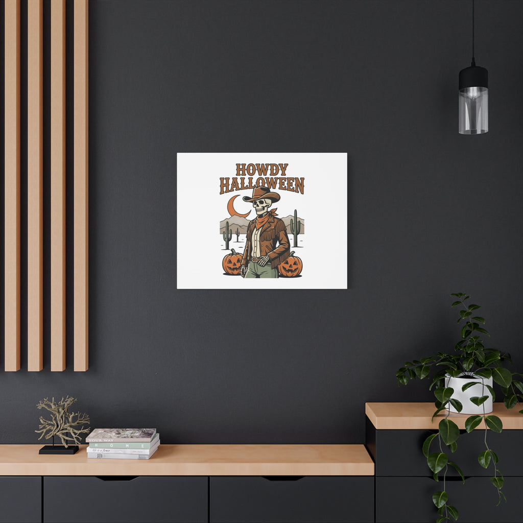 Howdy Halloween Canvas