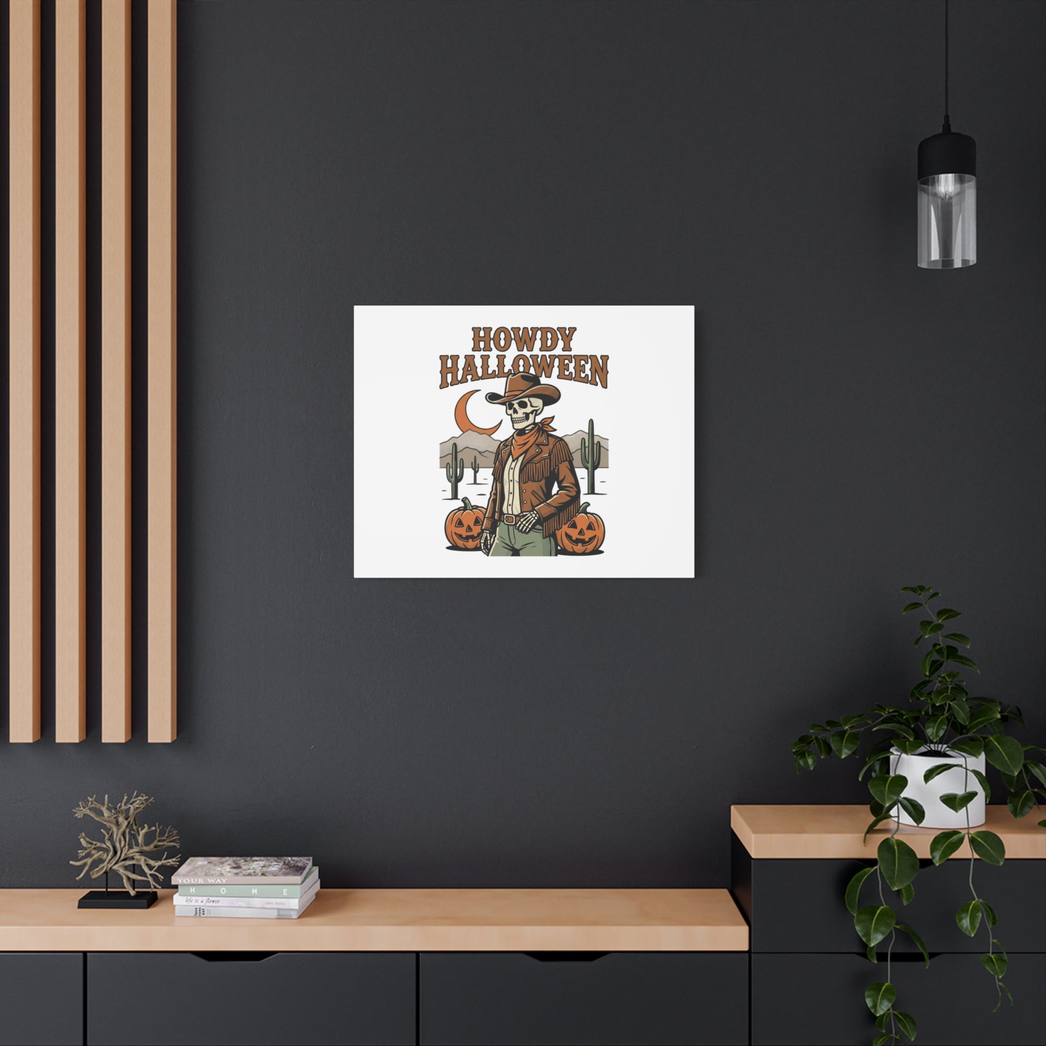 Howdy Halloween Canvas