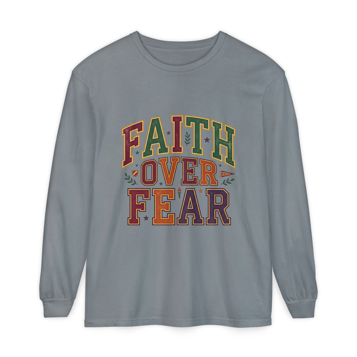 Faith Over Fear Long Sleeve Tee