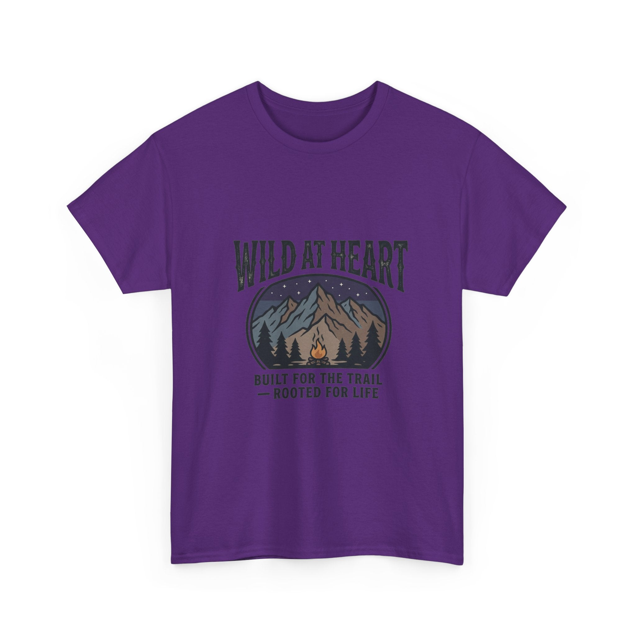 Wild at Heart Mountain T-Shirt — "Built for the Trail, Rooted for Life"